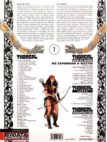 Thorgal - Kriss de Valnor (Tom 1) Nie zapominam o.. - Yves Sente [KOMIKS]