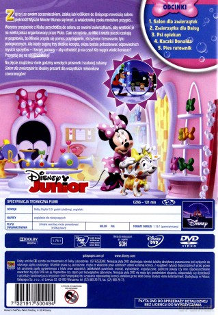 Klub Przyjaciół Myszki Miki: Salon dla zwierzątek (Disney Junior) [DVD]