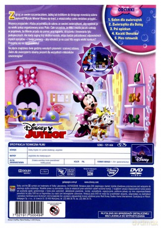 Klub Przyjaciół Myszki Miki: Salon dla zwierzątek (Disney Junior) [DVD]