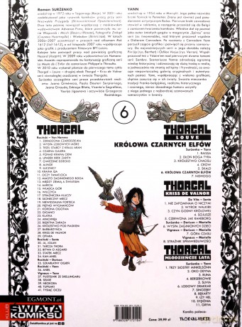 Thorgal - Louve (Tom 6) Królowa czarnych elfów - Yann le Pennetier [KOMIKS]