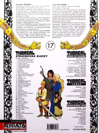 Thorgal (Tom 17) Strażniczka kluczy - Jean Van Hamme [KOMIKS]