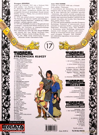 Thorgal (Tom 17) Strażniczka kluczy - Jean Van Hamme [KOMIKS]