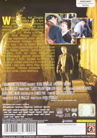Ostatni pociąg z Gun Hill [DVD]