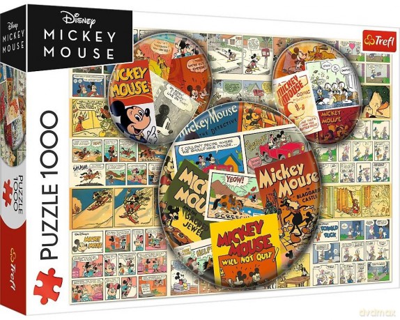 TREFL 1000 el. Komiksowa Myszka Miki [PUZZLE]