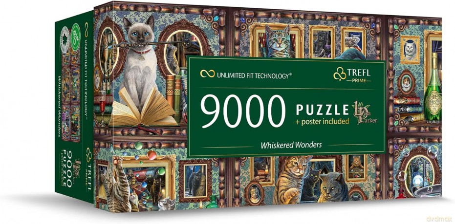 TREFL 9000 el. Whiskered Wonders Lisa Parker [PUZZLE]