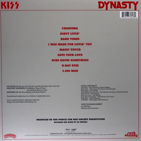 Kiss: Dynasty Ltd. [WINYL]