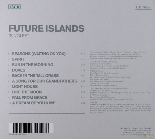 Future Islands: Singles [CD]