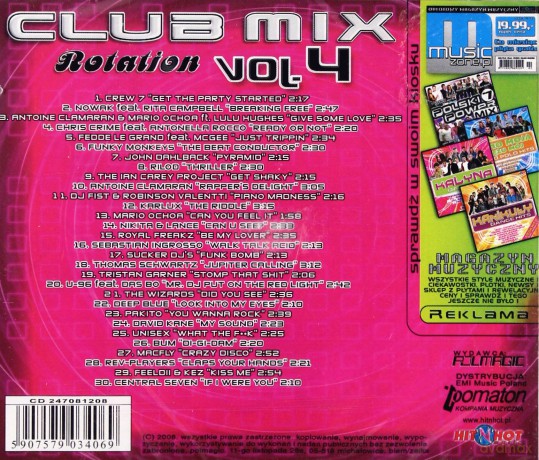 Club Mix Rotation vol. 4 [CD]