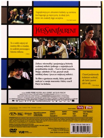 Yves Saint Laurent (booklet) [DVD]