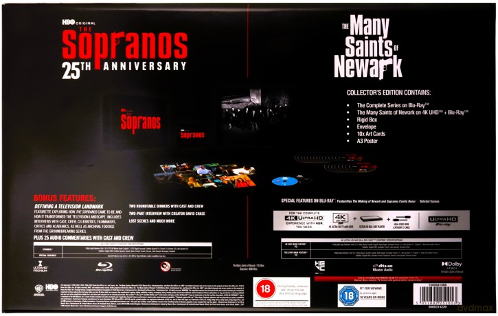 The Sopranos Seasons 1-6 Complete Collection (Rodzina Soprano) (Limited) [Blu-Ray 4K]+[24xBlu-Ray]