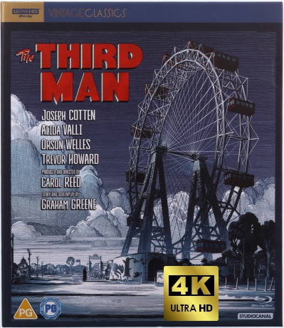 The Third Man (Trzeci człowiek) [BOX] [Blu-Ray 4K]+[Blu-Ray]
