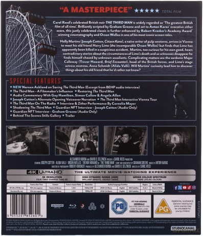 The Third Man (Trzeci człowiek) [BOX] [Blu-Ray 4K]+[Blu-Ray]