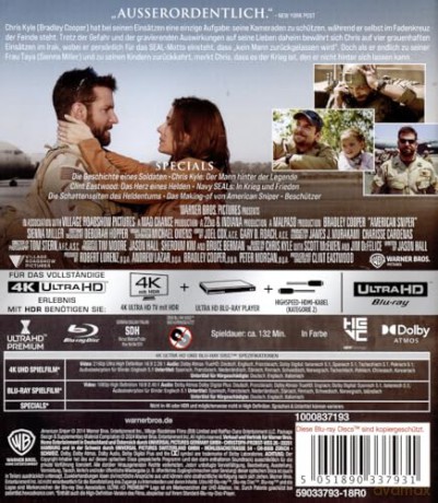 Snajper [Blu-Ray 4K]+[Blu-Ray]
