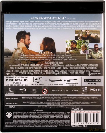 Snajper [Blu-Ray 4K]+[Blu-Ray]