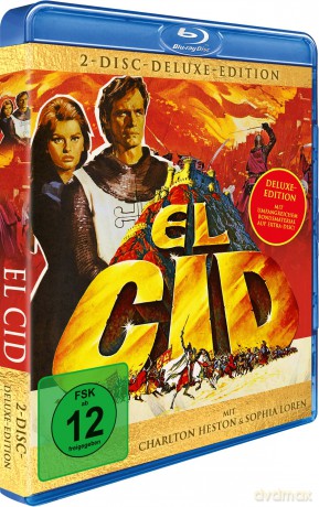 El Cid (Cyd) [Blu-Ray]+[DVD]