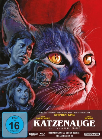 Cat's Eye (Oko kota) (mediabook) [Blu-Ray 4K]+[Blu-Ray]