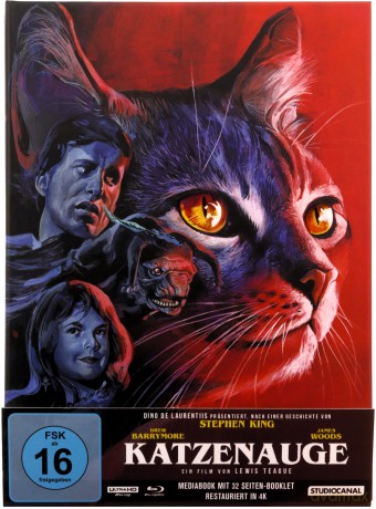Cat's Eye (Oko kota) (mediabook) [Blu-Ray 4K]+[Blu-Ray]