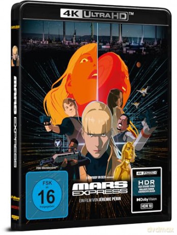Mars Express (Mars Express. Świat, który nadejdzie) [Blu-Ray 4K]