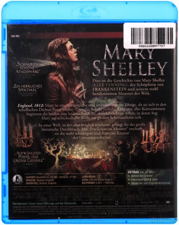 Mary Shelley [Blu-Ray]