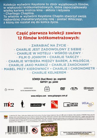 Chaplin. Kolekcja wytwórni Keystone 1 (Charlie Chaplin) [DVD]