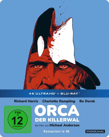 Orca (Orka - Wieloryb zabójca) (steelbook) [Blu-Ray 4K]+[Blu-Ray]