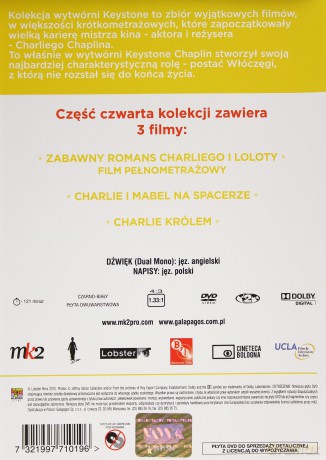 Chaplin. Kolekcja wytwórni Keystone 4 (Charlie Chaplin) [DVD]