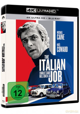 The Italian Job (Włoska robota) [Blu-Ray 4K]+[Blu-Ray]