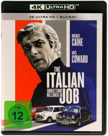 The Italian Job (Włoska robota) [Blu-Ray 4K]+[Blu-Ray]