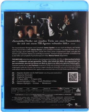The Watcher (Obserwator) [Blu-Ray]