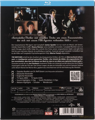 The Watcher (Obserwator) [Blu-Ray]