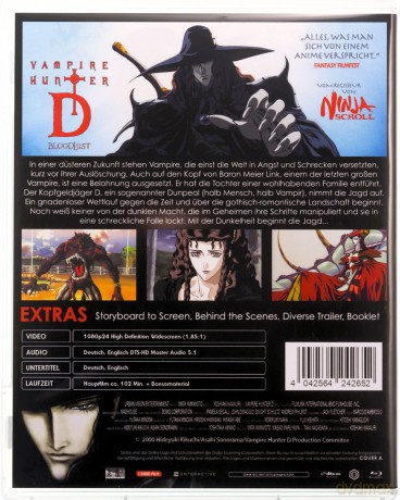 Vampire Hunter D: Bloodlust (Vampire Hunter D: Żądza krwi) [Blu-Ray]