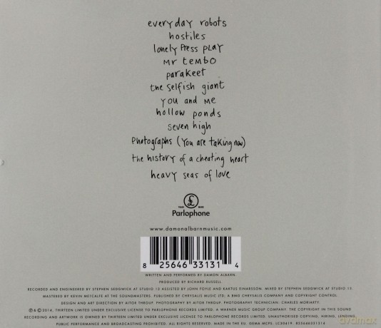 Damon Albarn: Everyday Robots [CD]