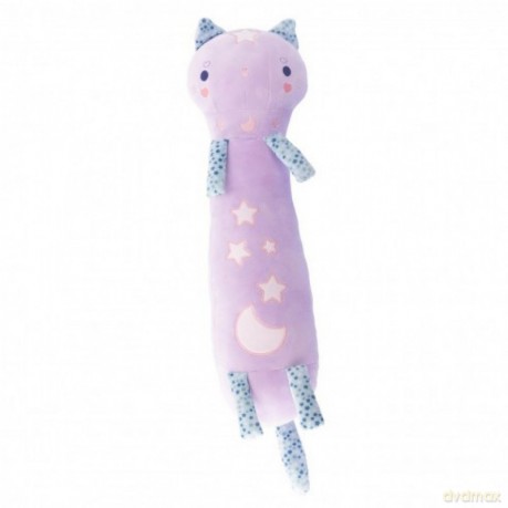 Maskotka Momomi Kot świecący w ciemności fioletowy 60 cm