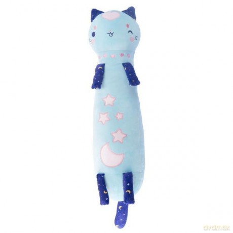 Maskotka Momomi Kot świecący w ciemności niebieski 60 cm