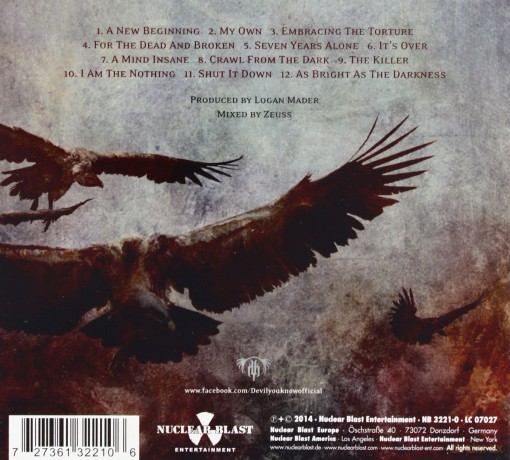 Devil You Know: Devil You Know (digipack) [CD]