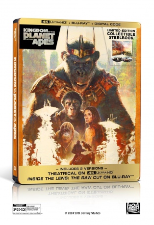 Królestwo Planety Małp (steelbook) [Blu-Ray 4K]+[Blu-Ray]