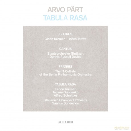 Arvo Part: Tabula Rasa [Winyl]