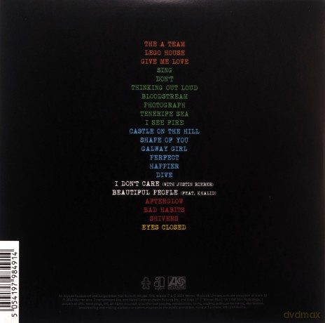 Ed Sheeran: +-=÷× Tour Collection [CD]