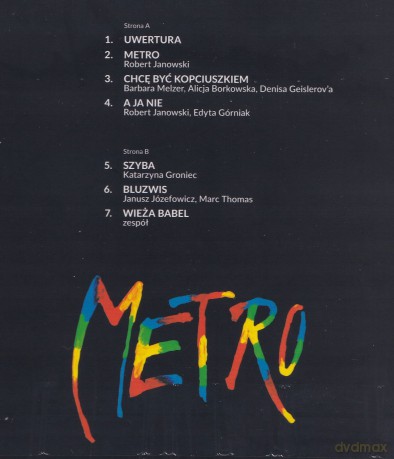 Metro: Metro (Studio Buffo) [2xWinyl]