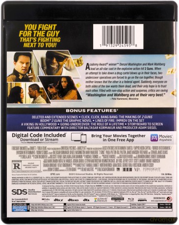 2 Guns (Agenci) [Blu-Ray 4K]+[Blu-Ray]