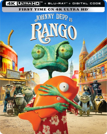 Rango (steelbook) [Blu-Ray 4K]+[Blu-Ray]