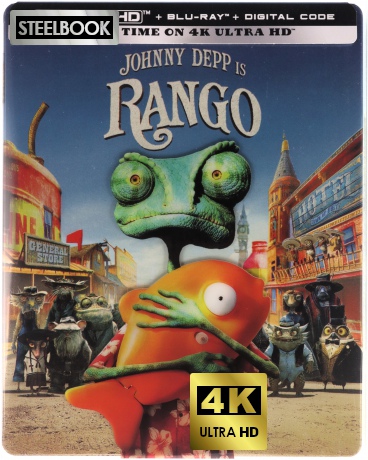 Rango (steelbook) [Blu-Ray 4K]+[Blu-Ray]
