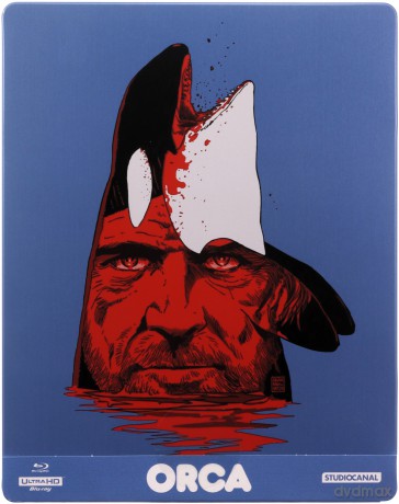 Orca (Orka - Wieloryb zabójca) (steelbook) [Blu-Ray 4K]+[Blu-Ray]