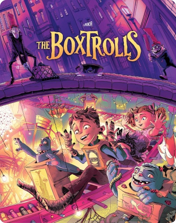 The Boxtrolls (Pudłaki) (steelbook) [Blu-Ray 4K]+[Blu-Ray]