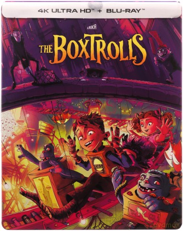 The Boxtrolls (Pudłaki) (steelbook) [Blu-Ray 4K]+[Blu-Ray]
