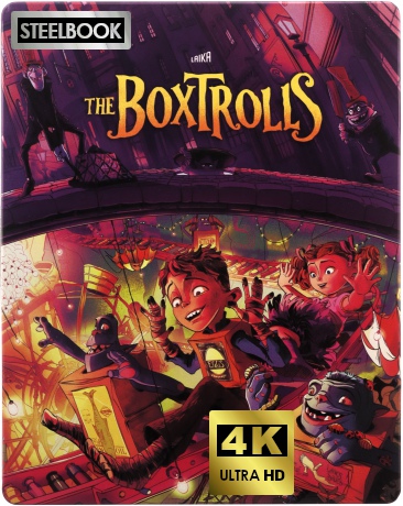 The Boxtrolls (Pudłaki) (steelbook) [Blu-Ray 4K]+[Blu-Ray]