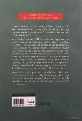 Arnhem - dług hańby - Marek Stella-Sawicki [KSIĄŻKA]