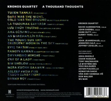 Kronos Quartett: A Thousand Thoughts (ecopack) [CD]