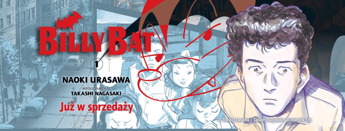 Billy Bat (Tom 1) - Naoki Urasawa [KOMIKS]