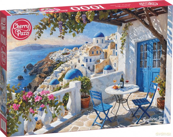 CHERRYPAZZI 1000 el. Santorini Blues 30936 [PUZZLE]